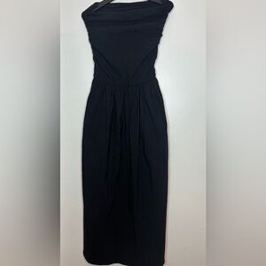 Elegant Black Sleeveless Dress
